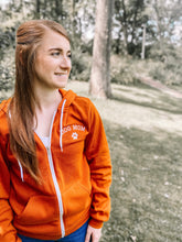 Load image into Gallery viewer, Dog Mom Embroidered Zip-up Hoodie
