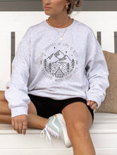 Load image into Gallery viewer, Life’s a Journey Crewneck Sweatshirt
